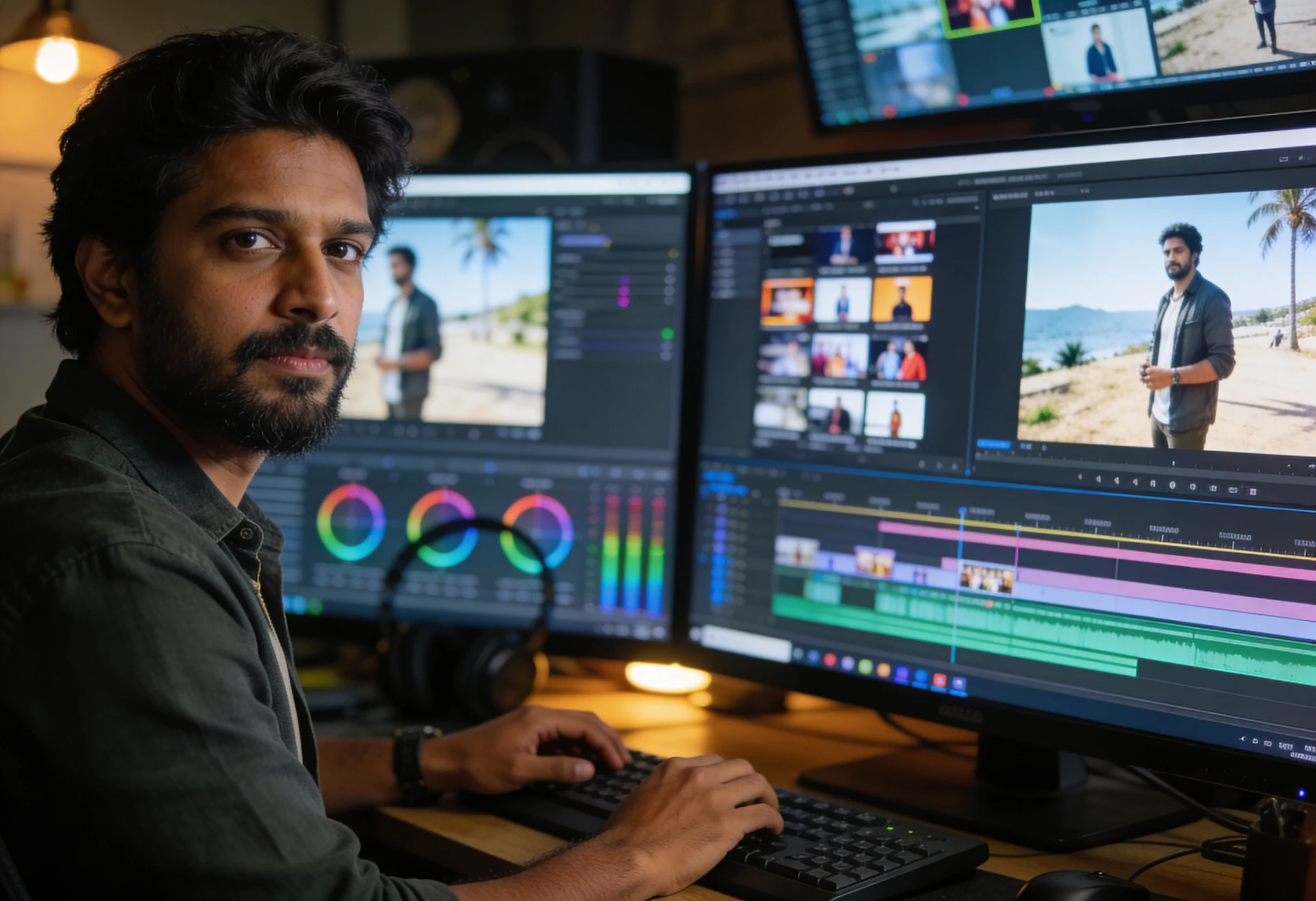 best advertising agency in hyderabad video editing team