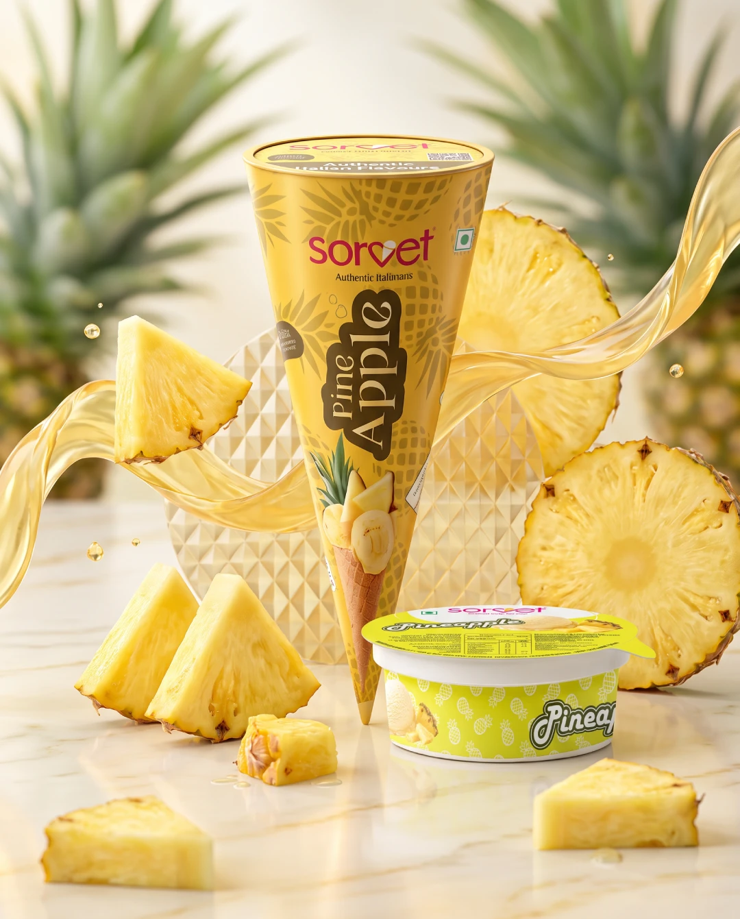 Sorvet Pine Apple Package